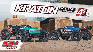 Arrma Kraton 4S V2 BLX 1:10 4WD RTR zelená
