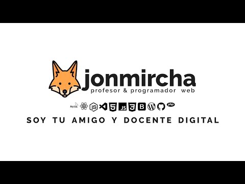 Hola soy tu amigo y docente digital... Jonathan MirCha - #jonmircha.