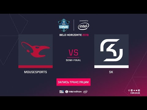 mousesports vs SK - ESL One Belo Horizonte - map1 - de_dust2 [ceh9, Enkanis]