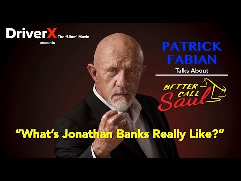 Patrick Fabian Talks About…Better Call Saul - “What's Jonathan Banks Really Like?"