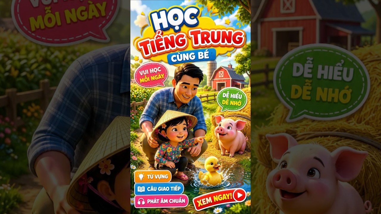 Chatbot Tạo Video Học Tiếng Trung Cùng Bé
