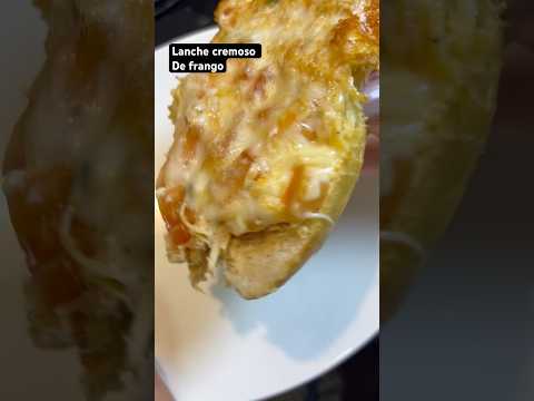 Lanche rápido ,facil e cremoso