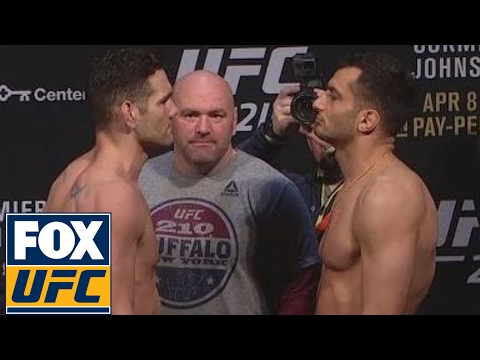 Chris Weidman vs. Gegard Mousasi | Weigh-In | UFC 210