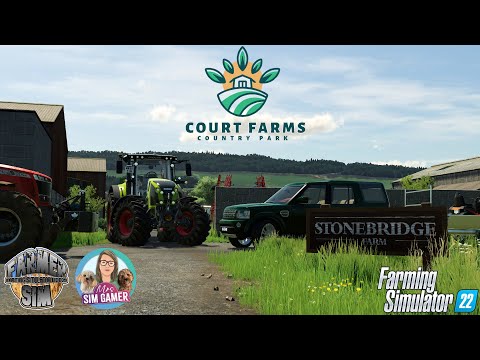 We've Moved! - Court Farms Multiplayer with Mrs Sim Gamer - Episode 1 Farming Simulator 22