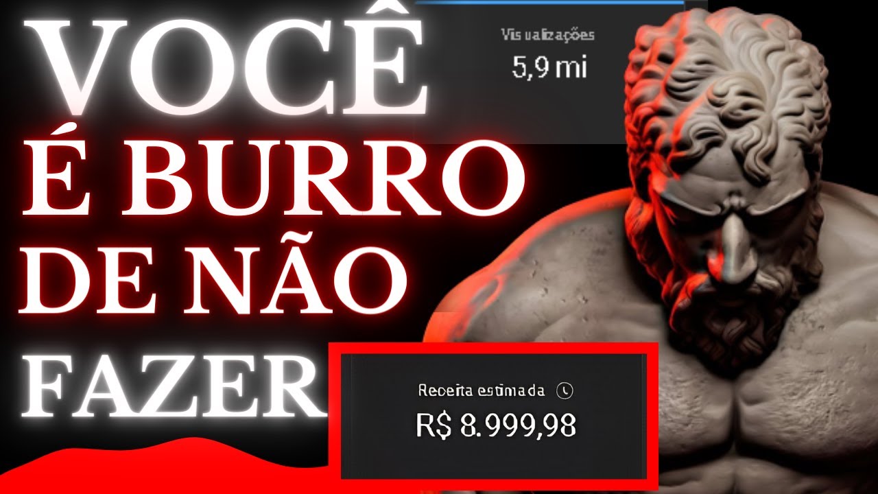 ESSE CANAL DARK SECRETO ESTÁ MONETIZANDO RÁPIDO E NIGUÉM ESTÁ FAZENDO! (PASSO a PASSO)
