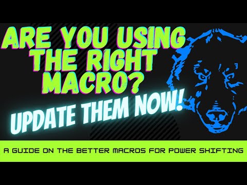 Upgrade your macro game - Druids Especially