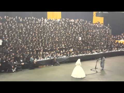 Mitzvah Tantz Bobov 45 Youngest Child Wedding in Armory