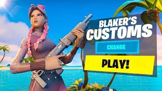 🔴FORTNITE CUSTOMS SEND ME MONEY PLS! VBUCKS GIVEAWAY! CASHAPP ME $BLAKERYT