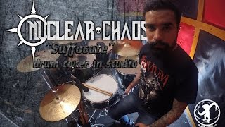 MAURYDRUMS | Nuclear Chaos - "Suffocate" drum cover in studio