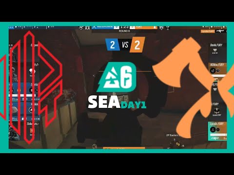 FURY VS Wasted Potential(BLAST R6 ASIA LEAGUE DAY2 SEA)