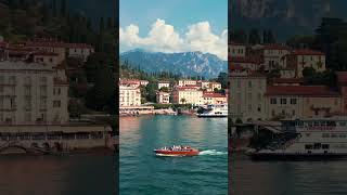 The must visit Italian town of Bellagio, Lake Como! 🇮🇹 #lakecomo #bellagio #italy #shorts