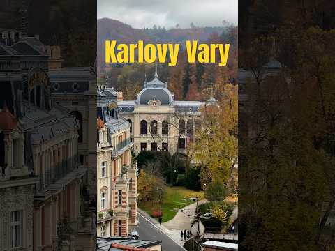 Karlovy Vary, Czech Republic #karlovyvary #czechrepublic #europe #shorts #travel #traveling