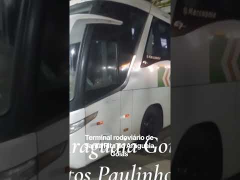 se no nosso canal viajando de ônibus BR.terminal rodoviário de Santa Rita do Araguaia Goiás