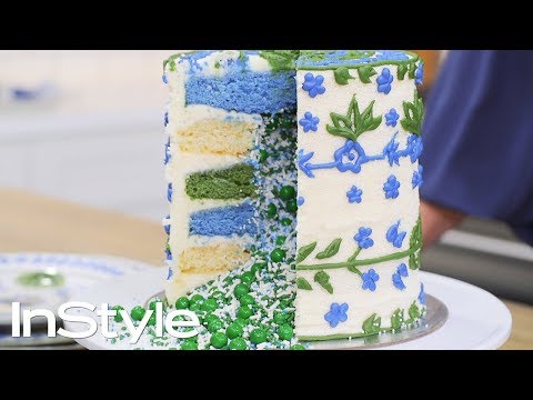 Here's How to Make Those Exploding Cakes You See All Over Instagram | InStyle