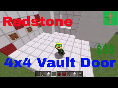 4x4 Security Vault Door Minecraft Map
