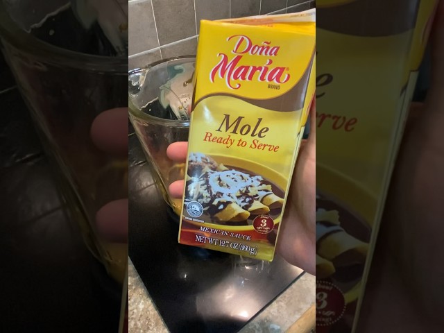 Vídeo relacionado con Doña María - Mole Listo Para Servir - Mole Mexicano Rinde 4 Porciones - 360 Gramos