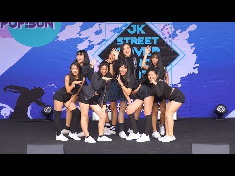 180526 Wikipedia cover KPOP - MOVE + Gashina + La La La + I don't like your Girlfriend @ JK Street
