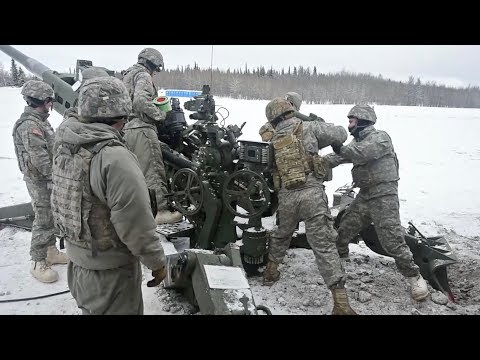 155mm Howitzer- Live fire exercise