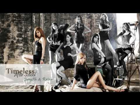 After School (Jung Ah & Raina) - Timeless ~ lyrics on screen (KOR/ROM/ENG)