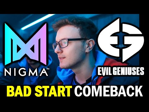 NIGMA vs EG — Bad Start Comeback OMEGA League