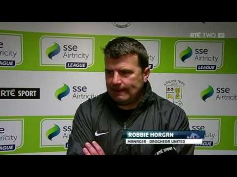 Athlone Town 6 - 0 Drogheda United - 13th June 2014