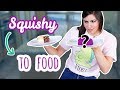 Turning My Squishy into FOOD | Bake With ME #1