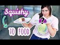 Turning My Squishy Into FOOD Bake With ME 1