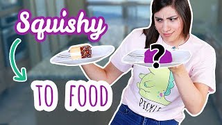Squishy BAKEover | Turning My Squishy into FOOD
