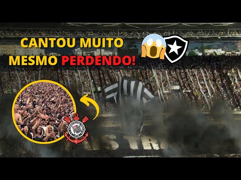 😱 ATMOSFERA ABSURDA! DUAS TORCIDAS FIZERAM MUITA FESTA NO BRASILEIRAO - (Botafogo 1x3 Corinthians)