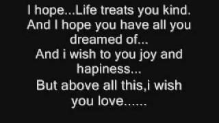 Witney Houston - I Will Always Love You. With Lyrics.
