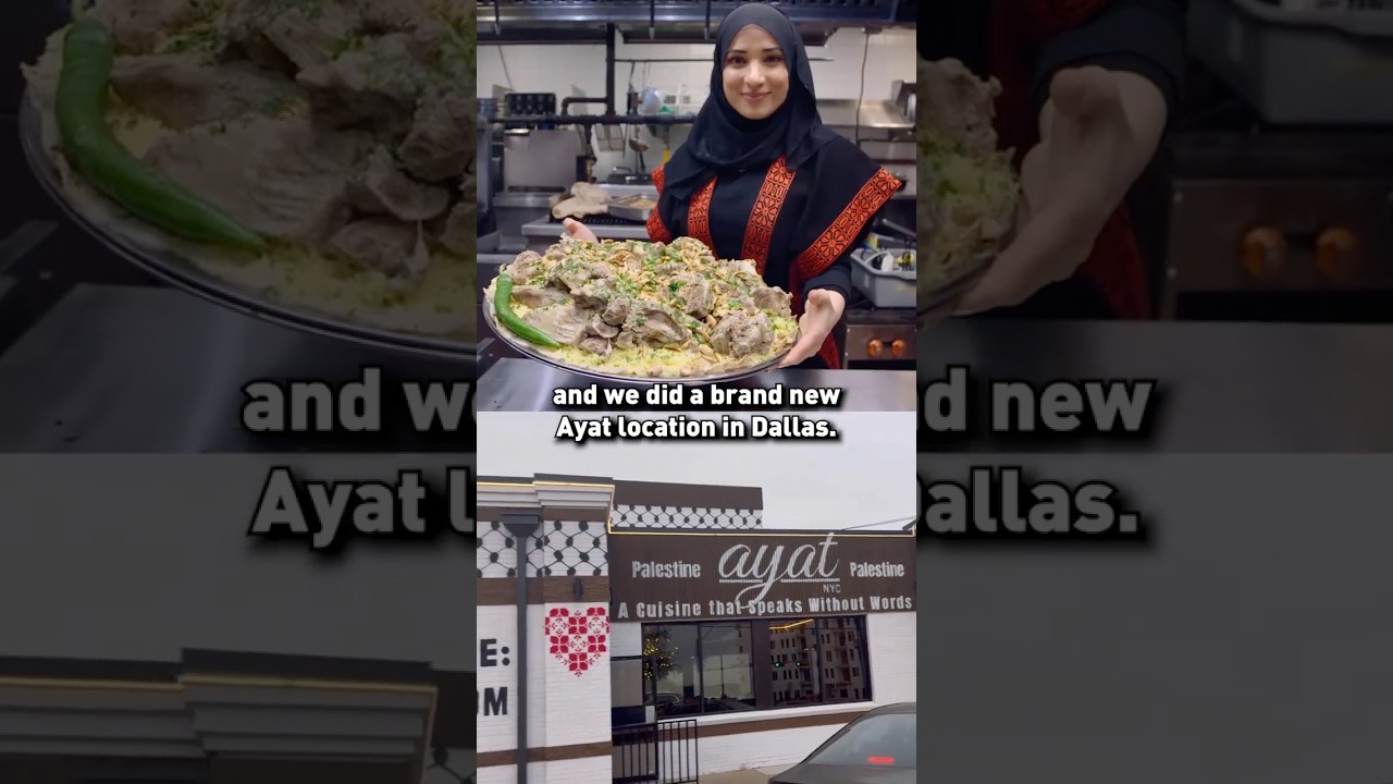 Ayat Opens in Dallas and Supports UNRWA USA Gaza 5K