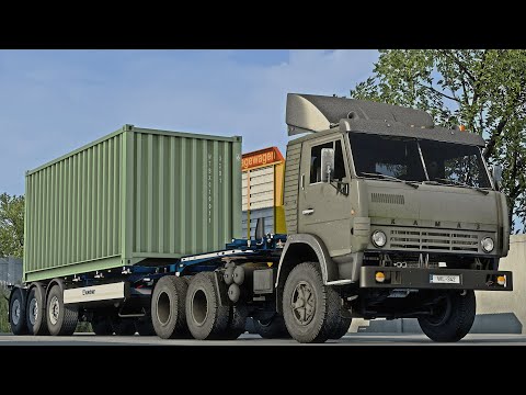 4K|ETS2 1.43 Roextended Kamaz 5410 Chernobyl (UA) - Novohrad - Volynskyi (UA)