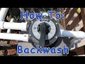 How to Backwash A Hayward Sand Filter