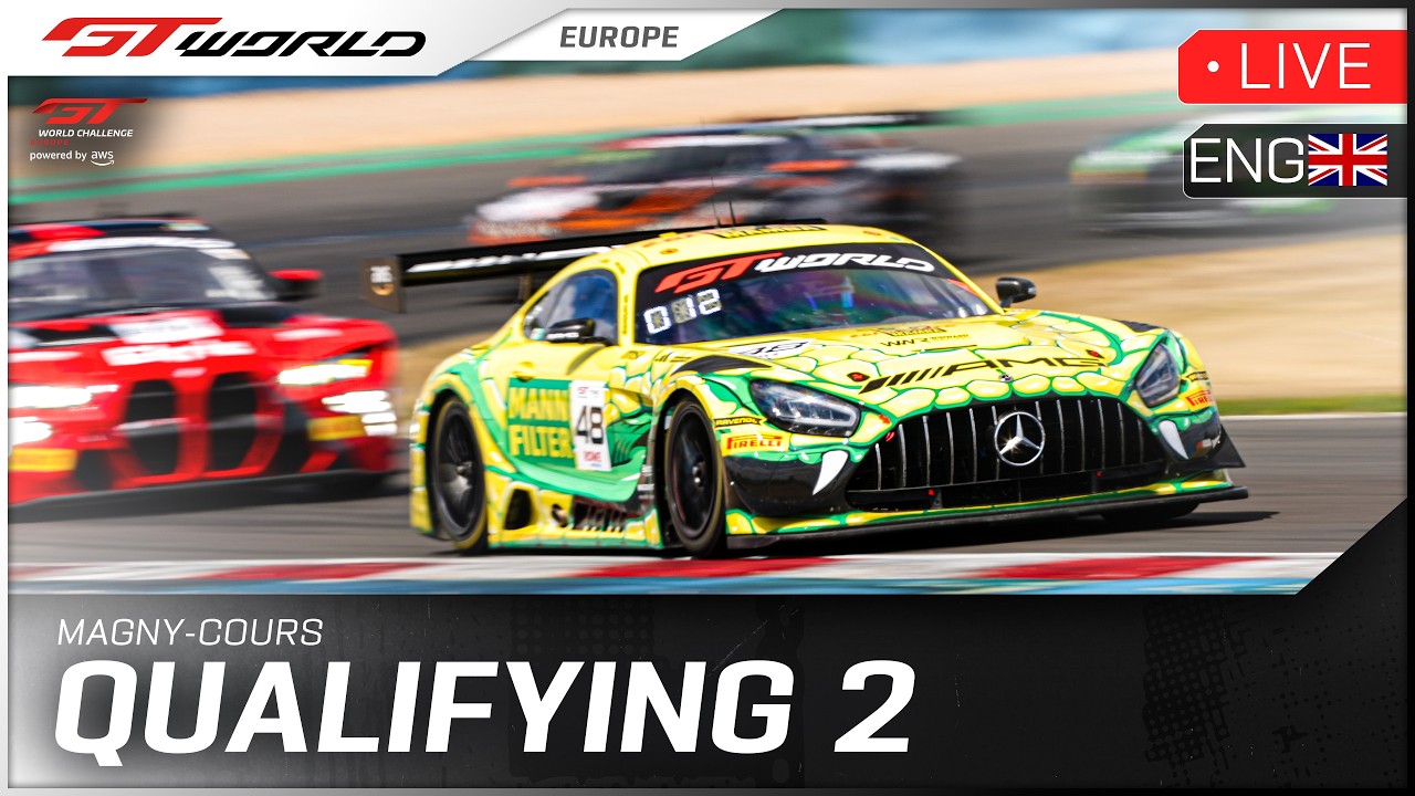 LIVE | Qualifying 2 | Magny-Cours | GT World Challenge powered by AWS 2026 (English)