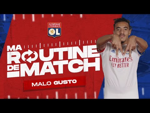La routine de match de Malo Gusto | Olympique Lyonnais