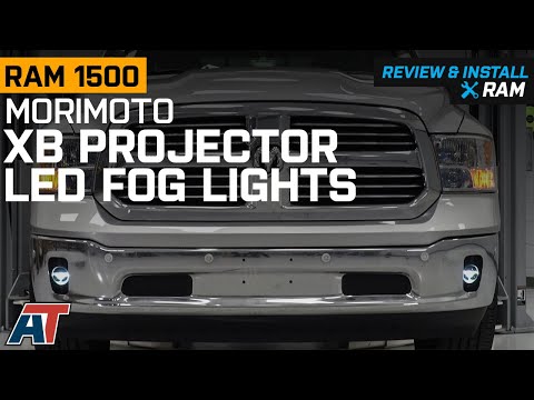 2013-2018 RAM 1500 Morimoto XB Projector LED Fog Lights Review & Install
