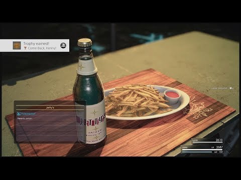 Final Fantasy XV Comrades DLC - Come Back, Kenny! Trophy (Twitch Highlight)