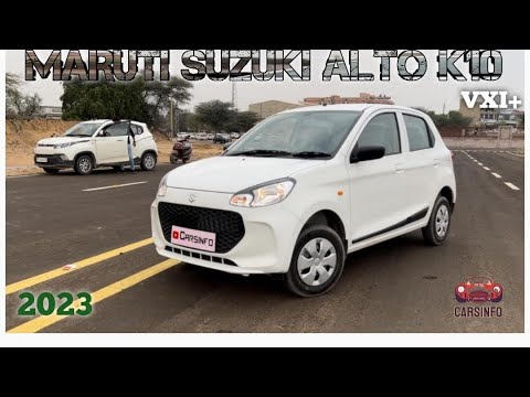 2023 Alto K10 Vxi Plus Review 🔥 Maruti Suzuki Alto K10 2023 Model 🔥 CARSINFO