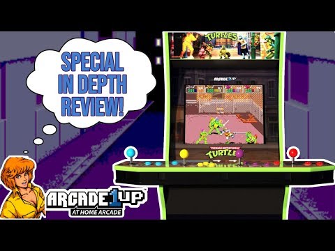 Arcade1Up TMNT Review - New Lit Marquee And Speaker Mods!