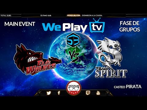 DOTA 2 - ELITE WOLVES vs TEAM SPIRIT - Group Stage - WEPLAY S3 - Viciuslab