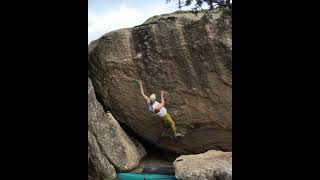 Video thumbnail of Air, 7c. La Pedriza