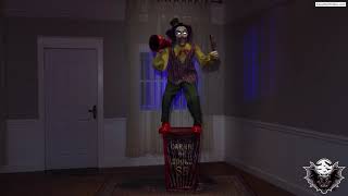 Video de Animatronico Servo Carnival Barker - 1.83M - Morris Costumes