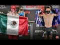 FULL WEIGH IN & FACE OFF - JASON MOLONEY VS. LEONARDO BAEZ