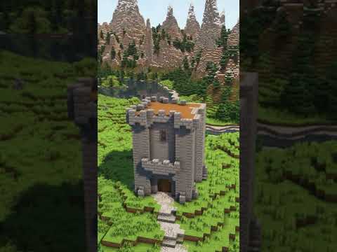 How to Build an Easy Medieval Castle in Minecraft 1