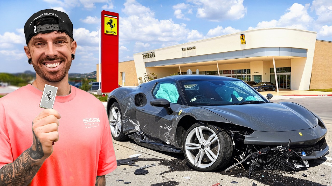 I BOUGHT A WRECKED 296 GTB THAT FERRARI COULDN'T FIX