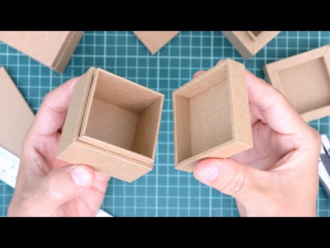 Mini Cardboard Gift Box – Try It with Any Thickness! (1.5mm / 4mm / 7mm)