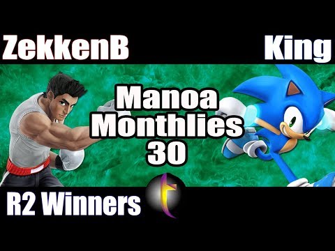 MM30 Singles: SSB Wii U - WR2 - ZekkenB vs King