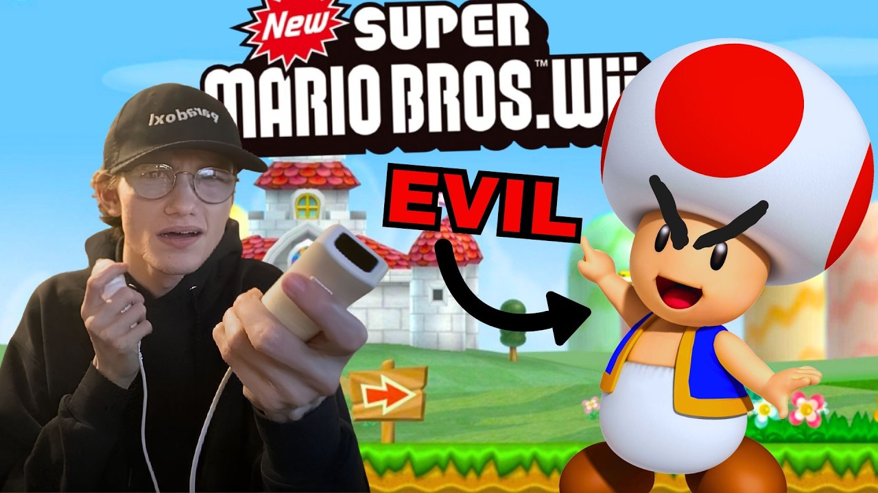 I HATE Toad in this Mario Game