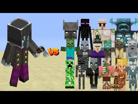 ARMORED VINDICATOR vs EVERY MINECRAFT MOB |