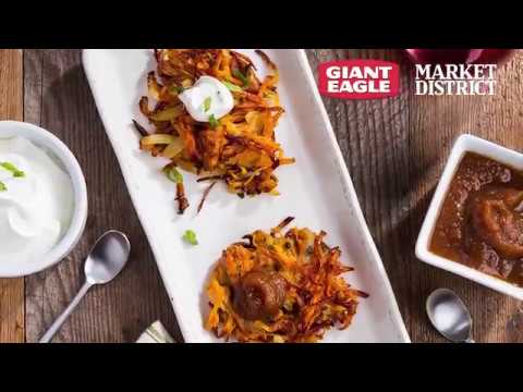 How to Make Sweet Potato Latkes | Giant Eagle